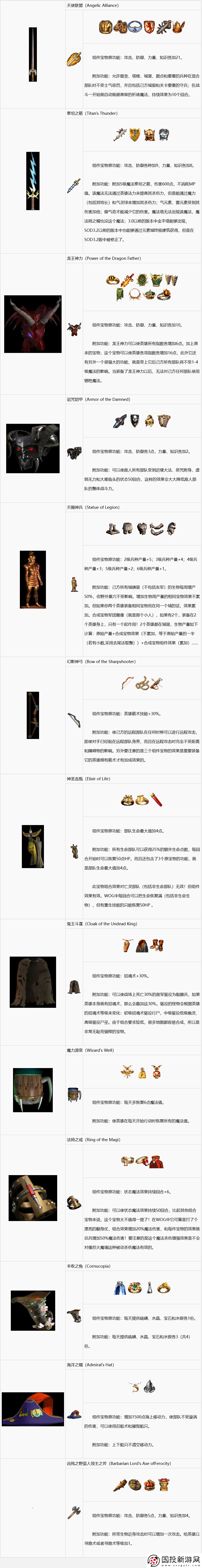 英雄无敌3组合宝物怎么合成