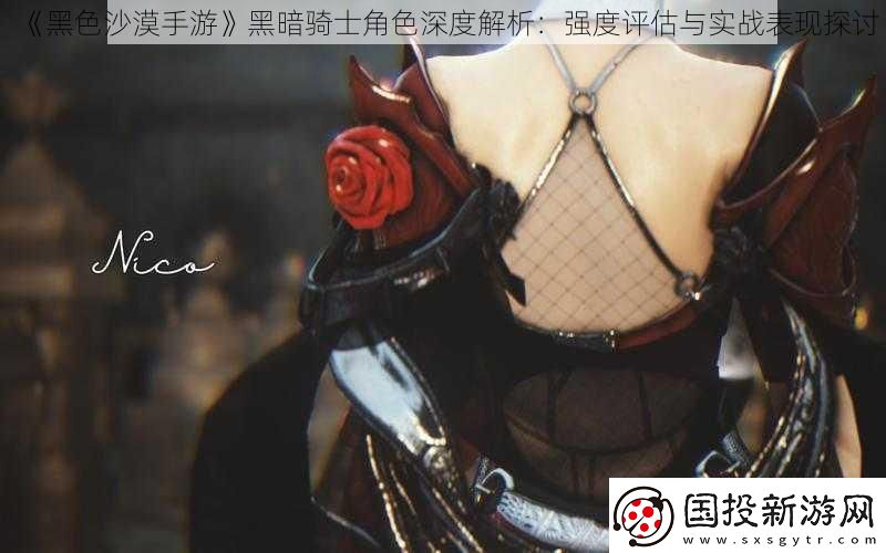黑色沙漠手游黑暗骑士角色深度解析