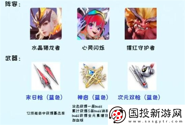 星之破晓阵容怎么搭配最强
