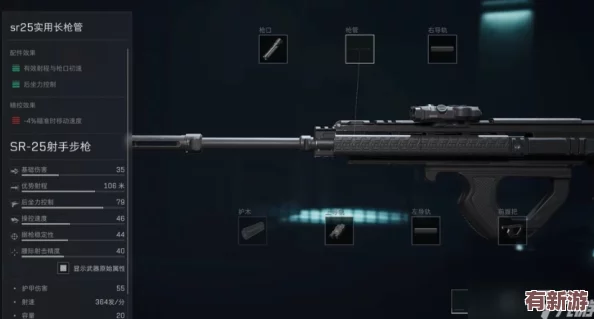 三角洲精英SR25实战效能全维剖析