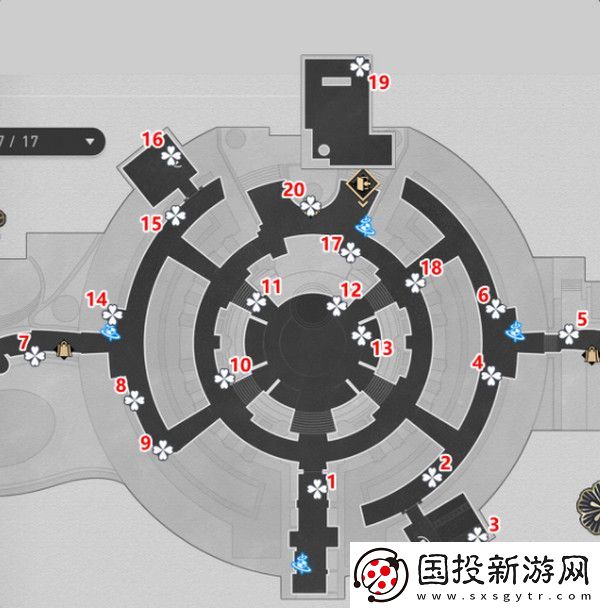 崩坏星穹铁道折纸大学学院折纸小鸟位置汇总