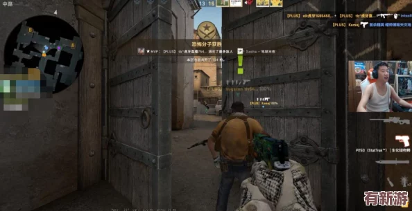老外玩csgo的妹子