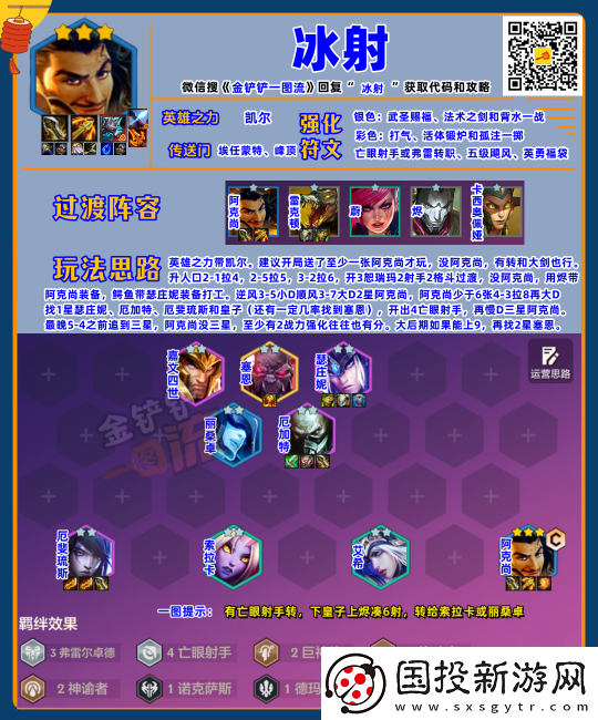 金铲铲之战S9更新后的三套强力阵容