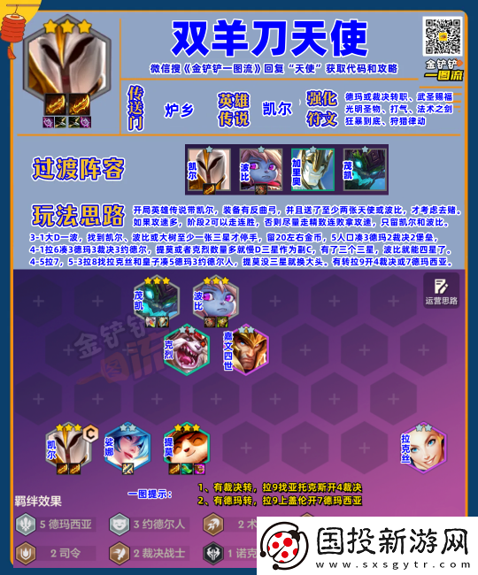 金铲铲之战S9更新后的三套强力阵容