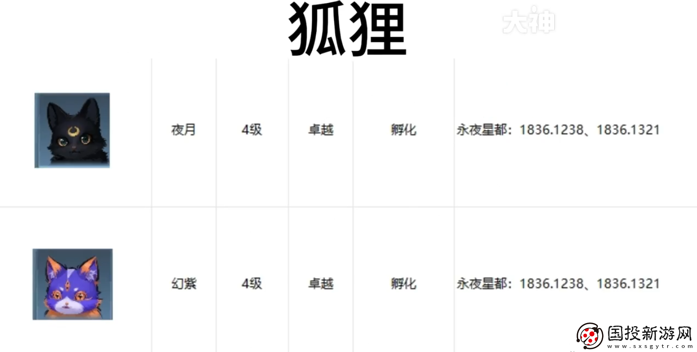 逆水寒手游宠物坐标在哪