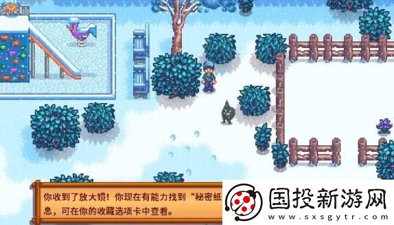星露谷物语冬日谜团秘密纸条怎么使用