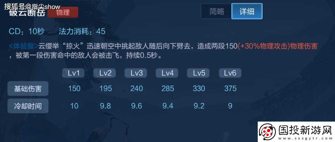 王者荣耀云缨技能调整一览