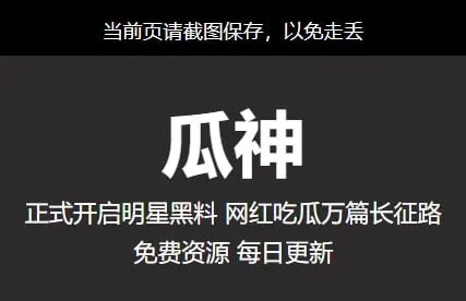 瓜神网站