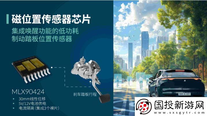 Melexis推出创新的汽车制动踏板位置传感器芯片