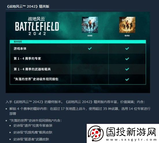 战地2042Steam开启促销活动