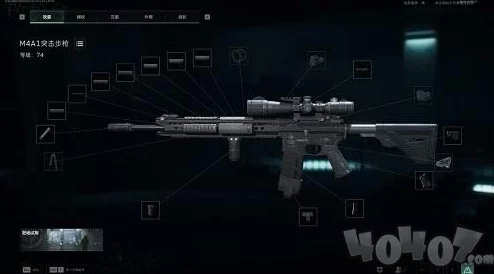 三角洲行动M4A1性能升级全解析