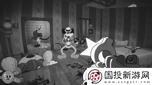 复古卡通风格FPS老鼠