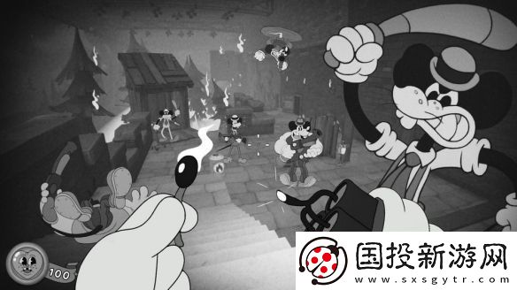 复古卡通风格FPS老鼠
