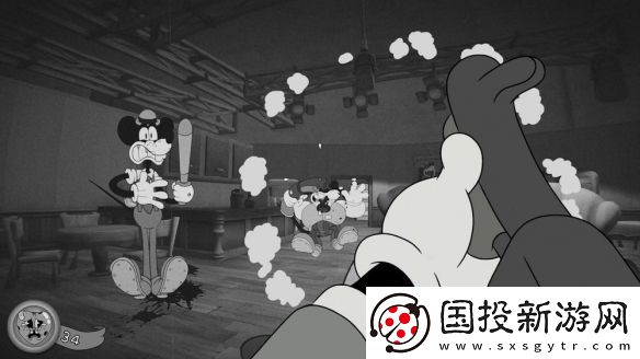 复古卡通风格FPS老鼠