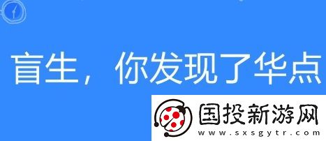盲生网络用语