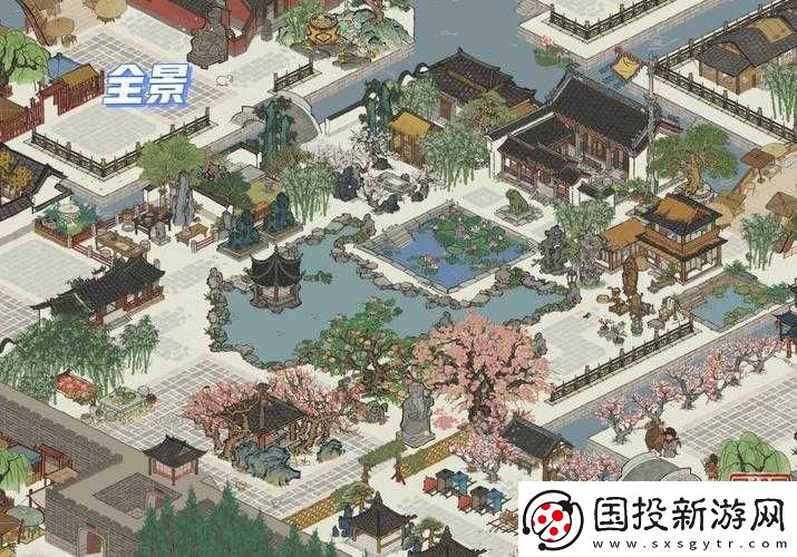 江南百景图建筑布局全景展示