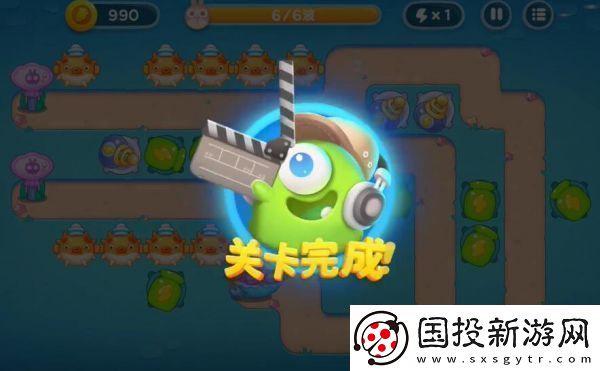 保卫萝卜4海的闺女第39关图文攻略