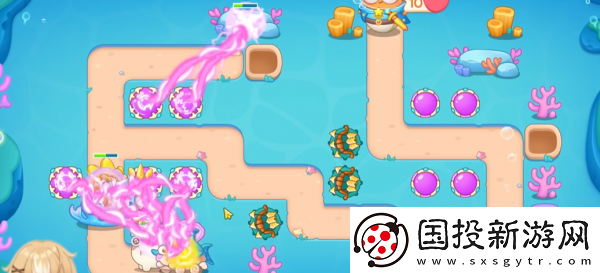 保卫萝卜4海的闺女第23关图文攻略