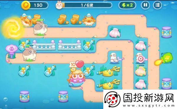 保卫萝卜4海的闺女第39关图文攻略