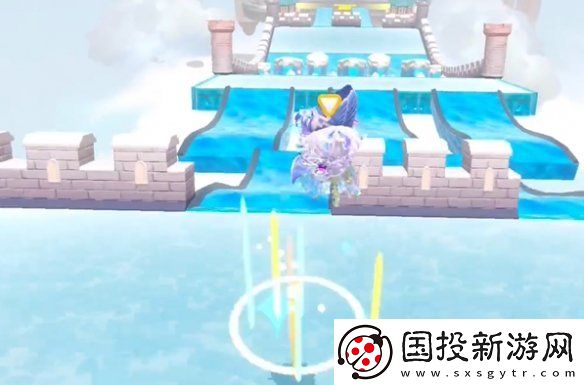 蛋仔派对城堡滑滑怎么过