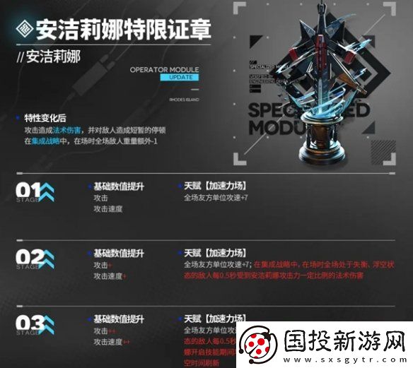 明日方舟5.5周年新增模组有哪些