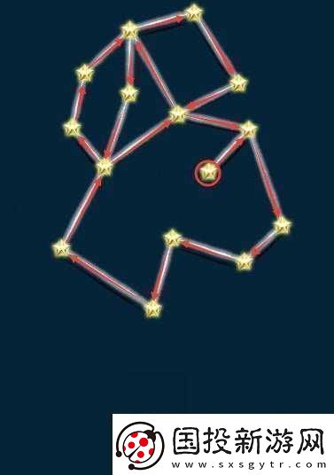 星运连连第16关星星相连图文攻略
