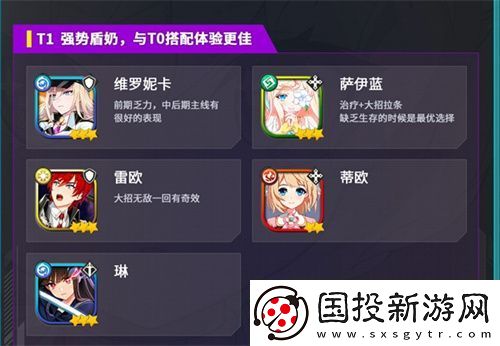 【战争游戏】异域战记角色强度