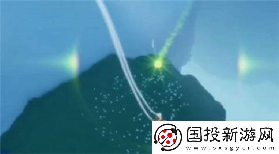 光遇绿色光芒在哪个位置