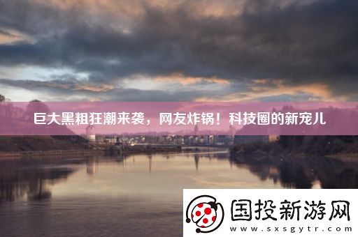 巨大黑粗狂潮来袭