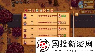 星露谷物语NPC角色位置一览图