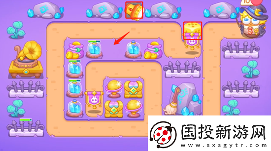 保卫萝卜4阿波与魔法宝藏第6关怎么过