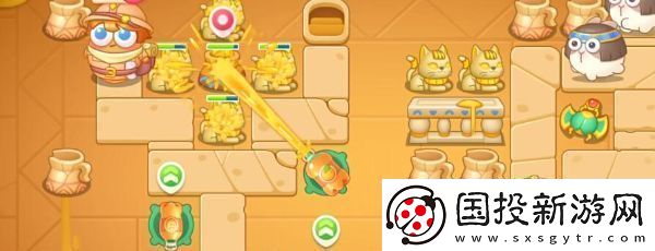 保卫萝卜4法老归来第11关金萝卜技巧