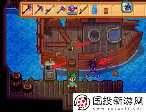 星露谷物语姜岛怎么去