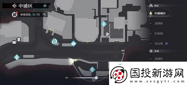 归龙潮中浦城区密码宝箱位置汇总