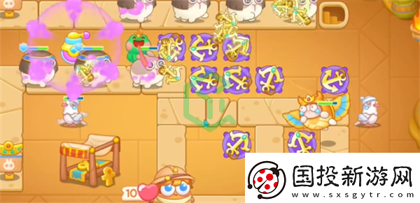 保卫萝卜4法老归来第113关怎么过