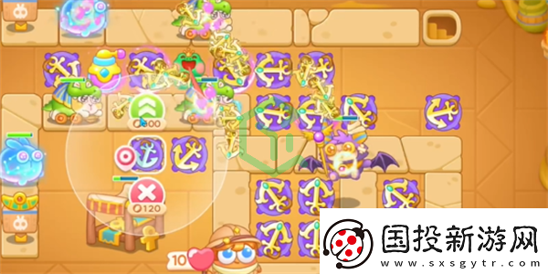保卫萝卜4法老归来第113关怎么过