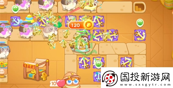 保卫萝卜4法老归来第113关怎么过