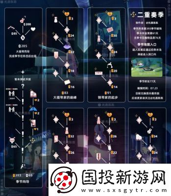光遇坠落之光全收集攻略