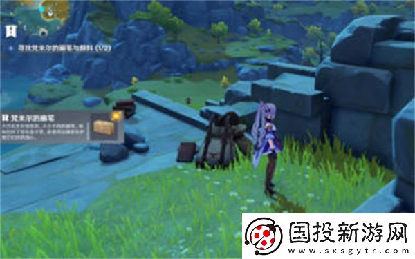 原神华池寻找刷子和颜料任务完成攻略