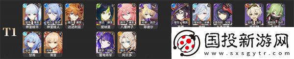 原神3.5全角色强度排行榜