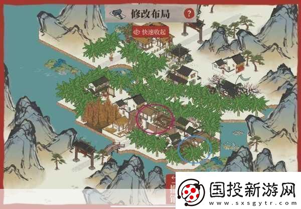 江南百景图全绿布局怎么做