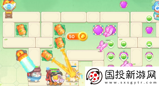 保卫萝卜4梁波波与祝秋秋第四关怎么过