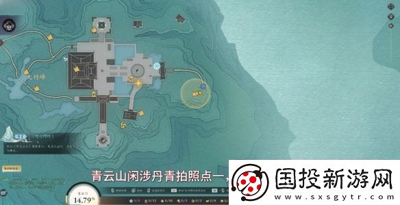 诛仙世界青云门闲涉丹青点在哪
