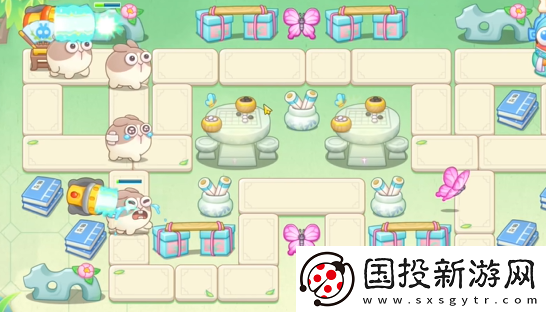 保卫萝卜4梁波波与祝秋秋第四关怎么过