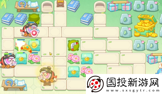 保卫萝卜4梁波波与祝秋秋第二关怎么过