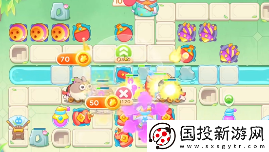 保卫萝卜4梁波波与祝秋秋第六关怎么过