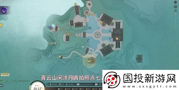 诛仙世界青云门闲涉丹青点在哪