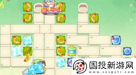 保卫萝卜4梁波波与祝秋秋第二关怎么过