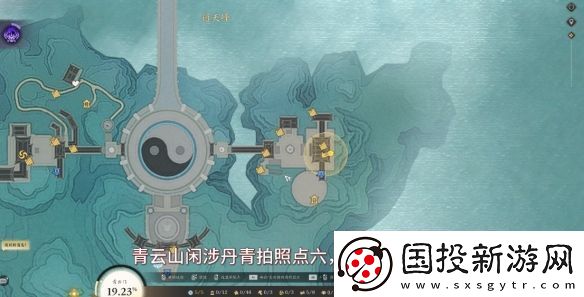 诛仙世界青云门闲涉丹青点在哪