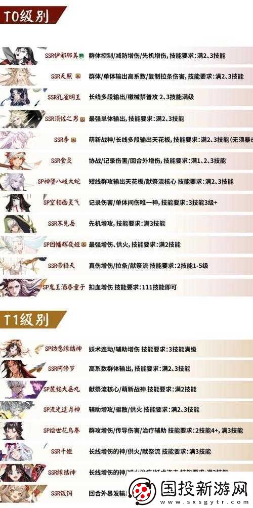阴阳师新区预约携带式神推荐